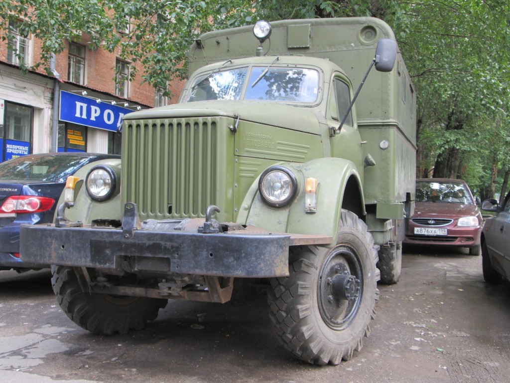 ГАЗ 63 в районе Очаково (Москва)