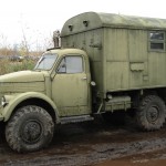 ГАЗ 63 с будкой связи