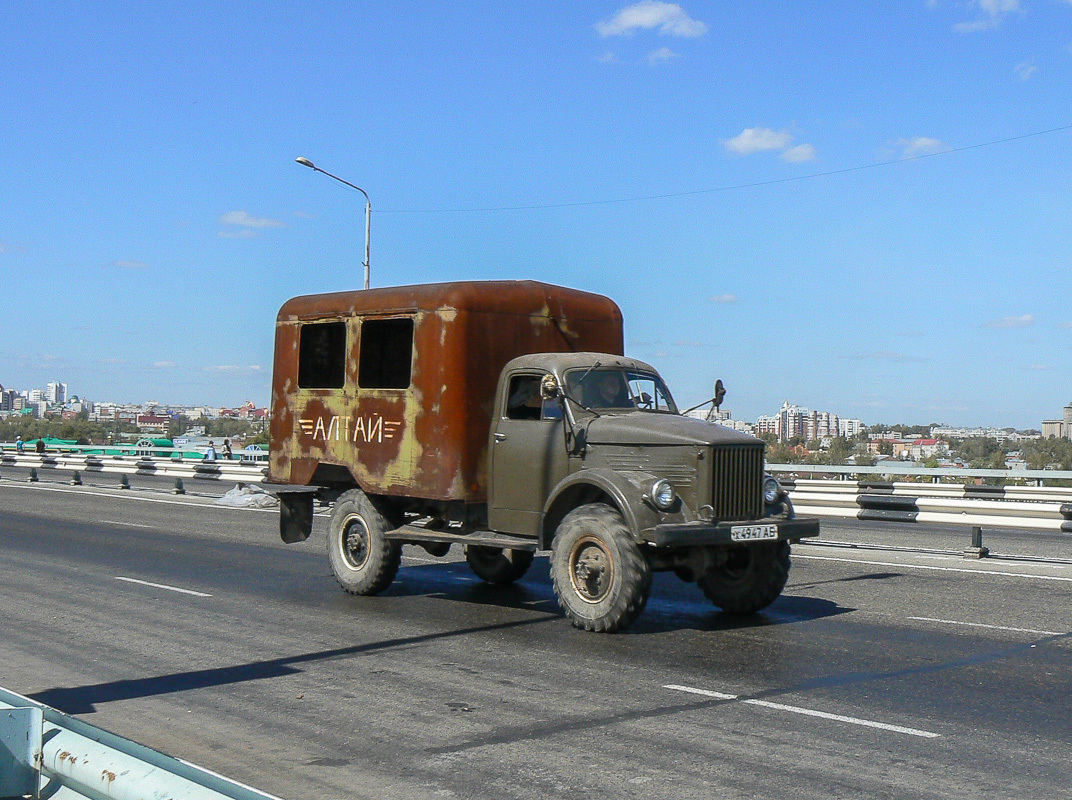 ГАЗ-63, Барнаул, Новый обской мост, 24 августа 2007 г.